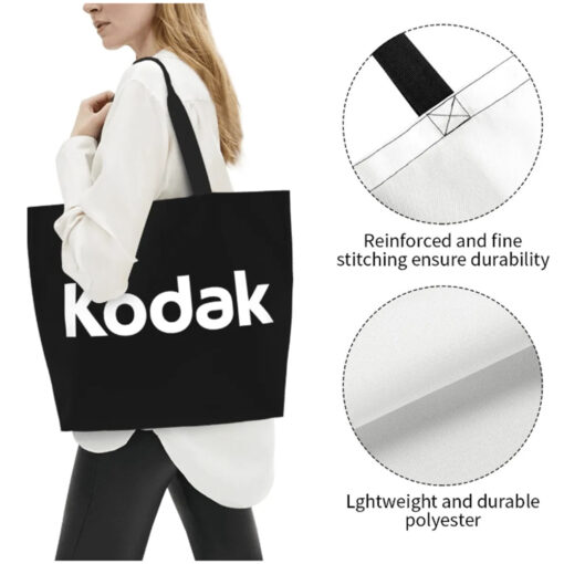 Kodak Logo Funky Unisex Tote Bags