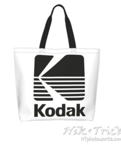 Kodak Logo Funky Unisex Tote Bags