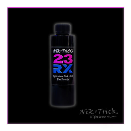 Nik & Trick 23RX Black & White FIlm Developer