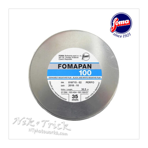 Fomapan 100 Classic 35mm ~ 100ft / 30.5m Bulk Roll