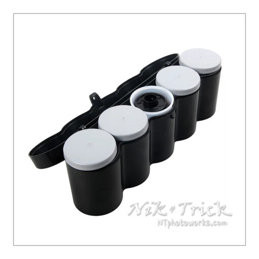 Container Storage Box, A Hard Case for Five Rolls of 35mm Film