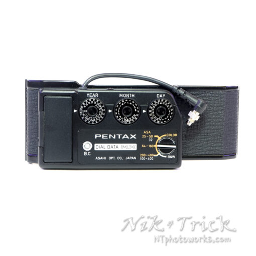Pentax MX Incredibly Rare Dial Data MX Back