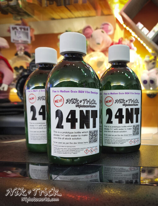 24NT a Prototype B&W Film Developer by Nik & Trick