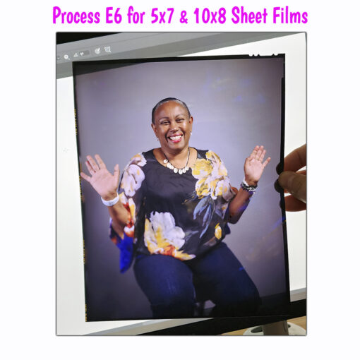 E6 Sheet Film Processing