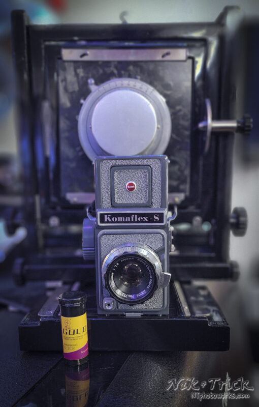 Shanghai's Kodak Professional Gold 200 Cut & Spooled to 127