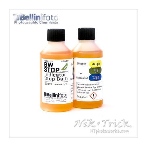 BelliniFoto IndexStop Odourless Ecological Stop-Bath with Ph Indicator