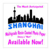 Shanghai Resin Coated MC B&W Glossy Photo Papers