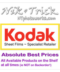 Nik & Trick are a Kodak Specialist Sheet Film Dealer
