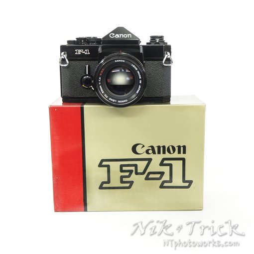 Canon F-1 & S.S.C. 50MM F1.4