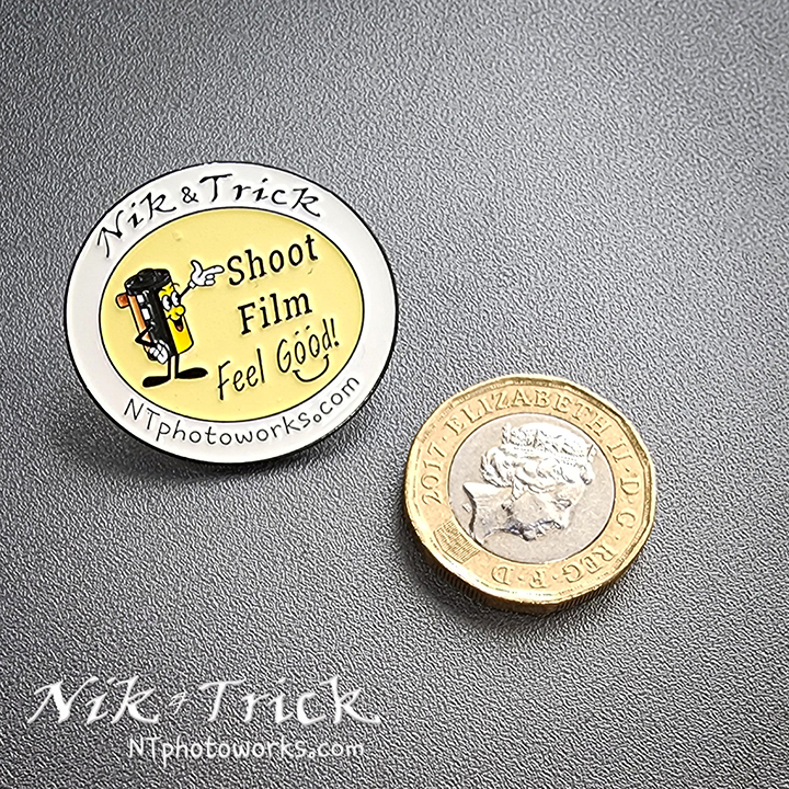 The New Nik & Trick Glow in the Dark Enamel Pin