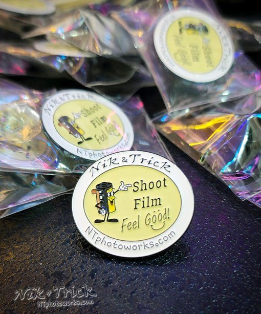 The New Nik & Trick Glow in the Dark Enamel Pin