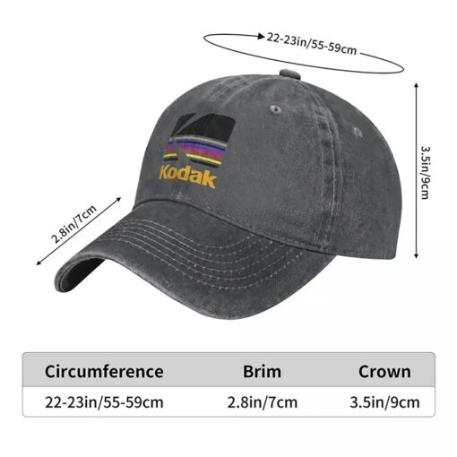Kodak Branded Unisex Baseball Caps Part Two ~ More Designs!