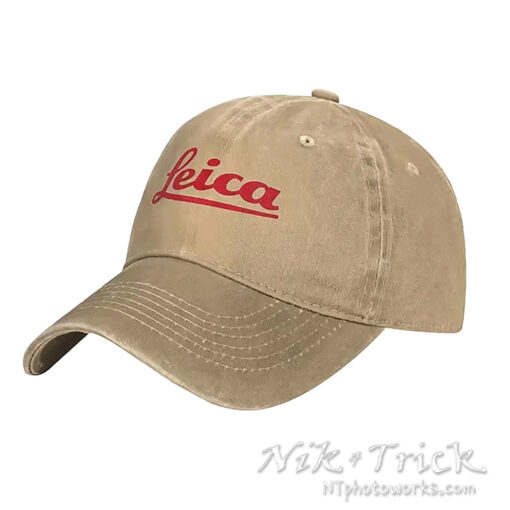 Leica Logo Unisex Baseball Caps ~ Denim & Corduroy Various Colours