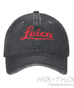 Alternative view of Leica Logo Unisex Baseball Caps ~ Denim & Corduroy Various Colours