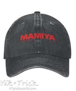 Alternative view of Mamiya Logo Baseball Caps Soft Denim Unisex