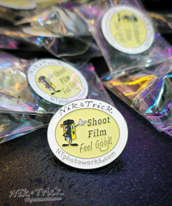 The New Nik & Trick Glow in the Dark Enamel Pin