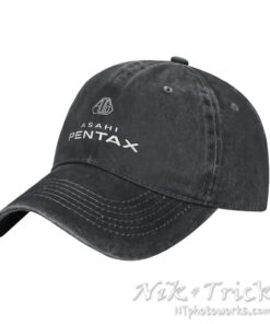 Alternative view of Asahi Pentax Baseball Caps Classic Logo Unisex in Soft Denim