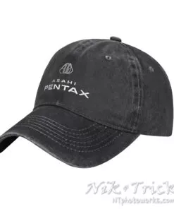 Alternative view of Asahi Pentax Baseball Caps Classic Logo Unisex in Soft Denim