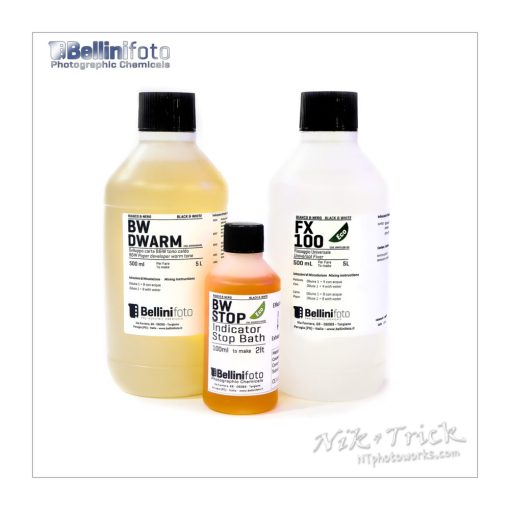 BelliniFoto B&W Paper Developing Set ~