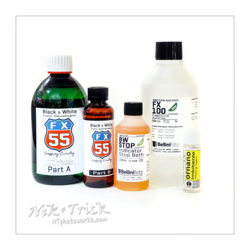 FX-55 Film Developing Set by Nik & Trick & BelliniFoto