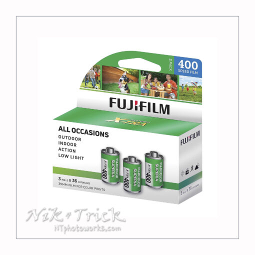 Fujifilm 400 Colour Negative Film 35mm 36 Exposures