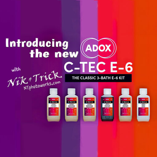 ADOX C-TEC E6 3 Bath Kit for Colour Positive Films