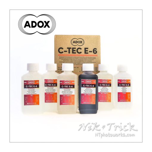ADOX C-TEC E6 3 Bath Kit for Colour Positive Films