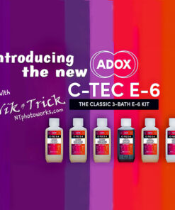 ADOX C-TEC E6 3 Bath Kit for Colour Positive Films