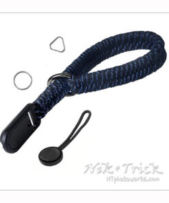 Hand Woven Looped Camera Wrist Strap
