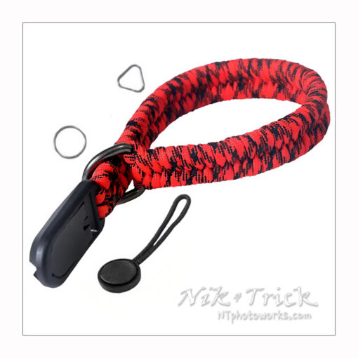 Hand Woven Looped Camera Wrist Strap