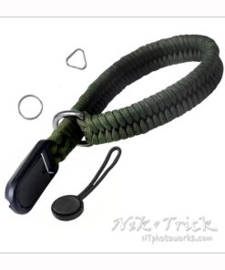 Hand Woven Looped Camera Wrist Strap