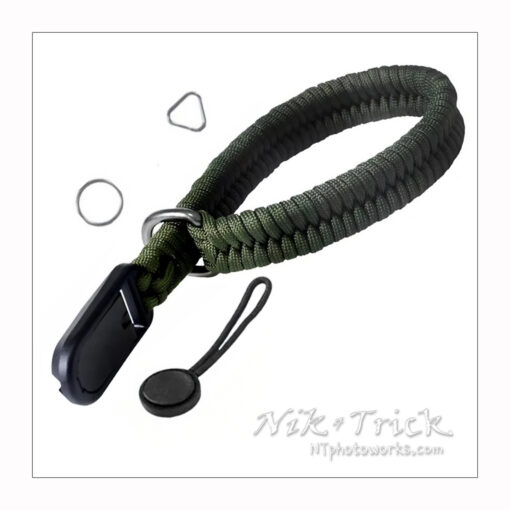 Hand Woven Looped Camera Wrist Strap