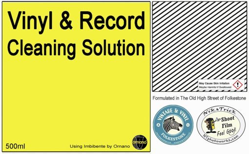 Nik & Trick's Record & Vinyl Cleaning Solution