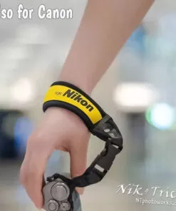 Neoprene Wrist Strap ~ For Nikon or Canon