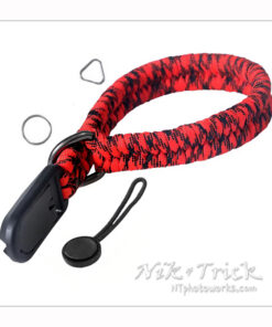 Hand Woven Looped Camera Wrist Strap