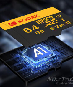 Kodak microSDXC Memory Card c/w SD ADapter ~ for Phone or Camera