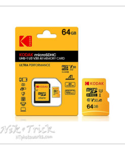 Kodak microSDXC Memory Card c/w SD ADapter ~ for Phone or Camera