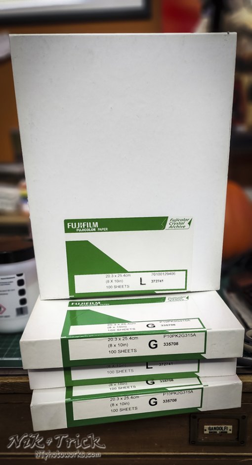 Fuji Crystal Archive RA4 Colour Paper