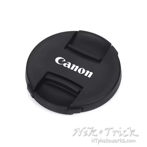 52mm Centre Pinch Lens Cap with Canon Logo