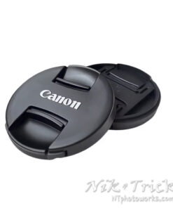 52mm Centre Pinch Lens Cap with Canon Logo