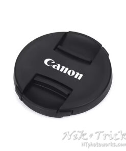 52mm Centre Pinch Lens Cap with Canon Logo