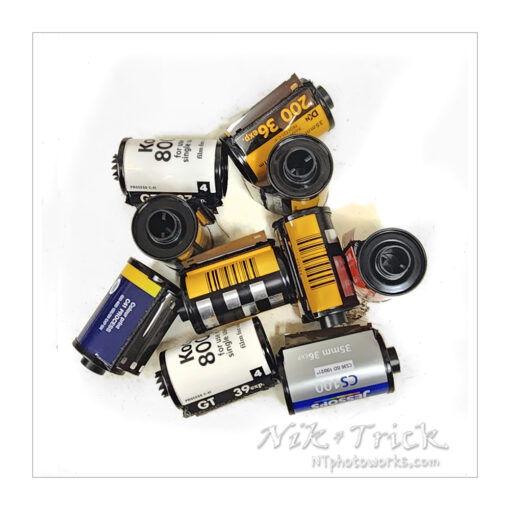 35mm Film Cannisters for Home Spooling & Bulk Loading