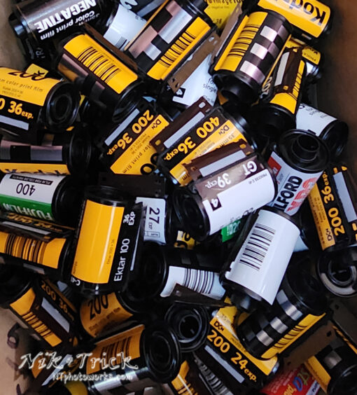 35mm Film Cannisters / Cassettes for Home Spooling & Bulk Loading