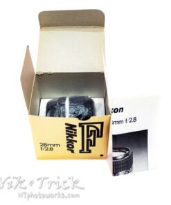 Nikon Nikkor 28mm f2.8 Ais ~ Unused, Boxed, Pristine