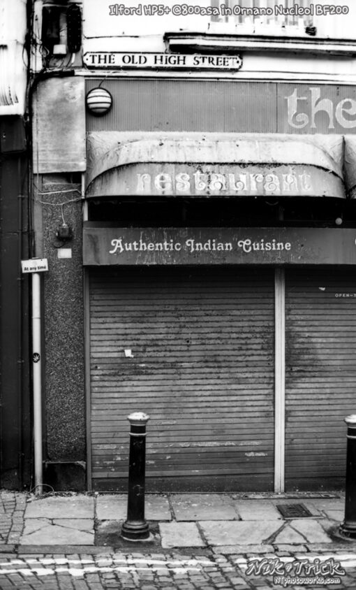 Ilford HP5+ @800asa in Ornano Nucleol BF200 shot in Pentax Espio Mini