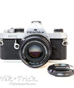 Pentax MX in Chrome c/w 50mm f1.7
