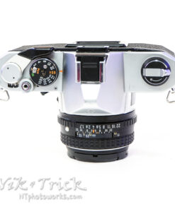 Pentax MX in Chrome c/w 50mm f1.7