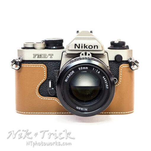 Nikon FM FE FM2 FM3a Hand Made Leather Half Case