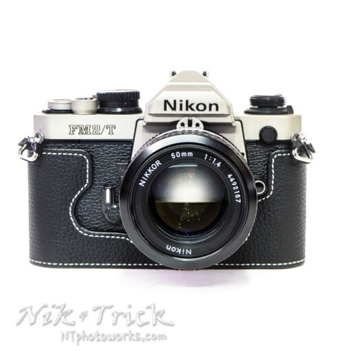 Nikon FM FE FM2 FM3a Hand Made Leather Half Case