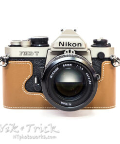 Nikon FM FE FM2 FM3a Hand Made Leather Half Case